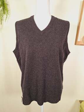 Lord Jeff Men's 100% Virgin Lambswool Sweater Vest XL